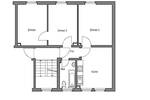 Etagenwohnung Bielefeld Innenstadt - 3 Zimmer, 58 m&sup2;, 366&euro; | Angebot:26807400