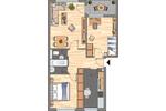Etagenwohnung Wolfsburg Alt-Wolfsburg - 3 Zimmer, 65 m&sup2;, 582&euro; | Angebot:26652283
