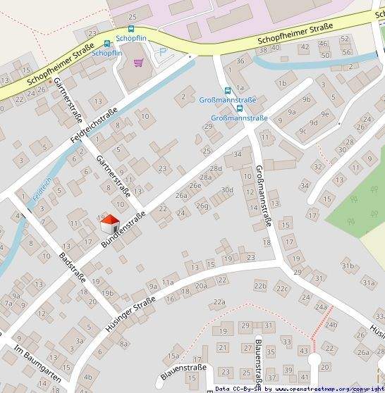 Etagenwohnung Lörrach Brombach - 2 Zimmer, 56 m&sup2;, 1.010&euro; | Angebot:24708243