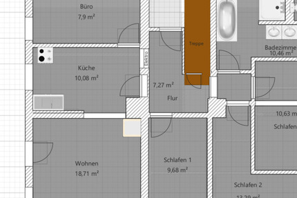 Wohnung Eibenstock - 5 Zimmer, 90 m&sup2;, 800&euro; | Angebot:24177651