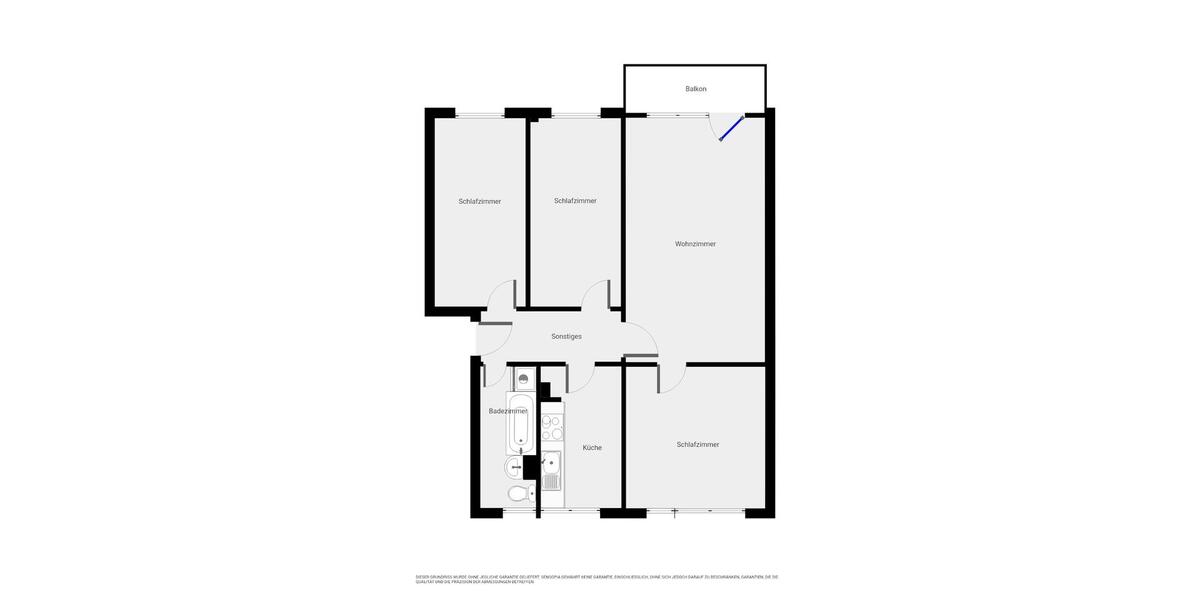 Etagenwohnung Hettstedt - 4 Zimmer, 70 m&sup2;, 328&euro; | Angebot:25257291