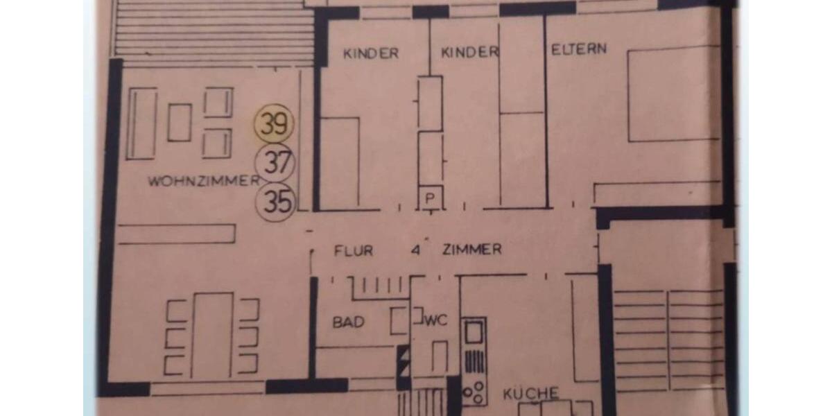Etagenwohnung Grenzach-Wyhlen Wyhlen - 4 Zimmer, 92 m&sup2;, 1.300&euro; | Angebot:26448468