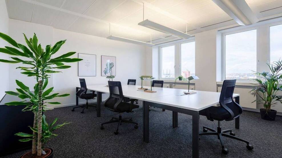 Flexible Arbeitsplätze und Büros mit Skylineview - All-in-Miete