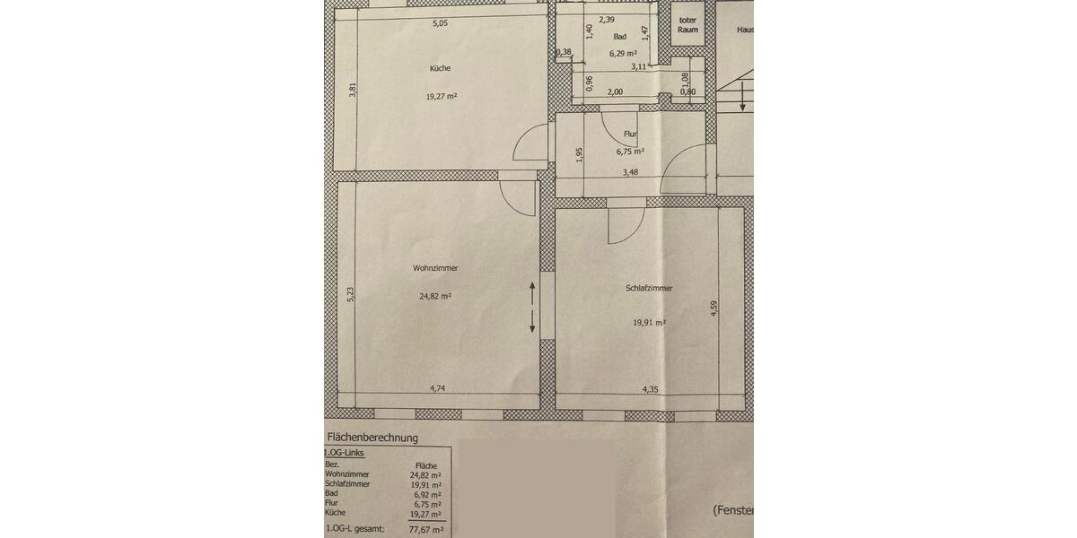 Etagenwohnung Coswig (Anhalt) - 2 Zimmer, 78 m&sup2;, 475&euro; | Angebot:24782051