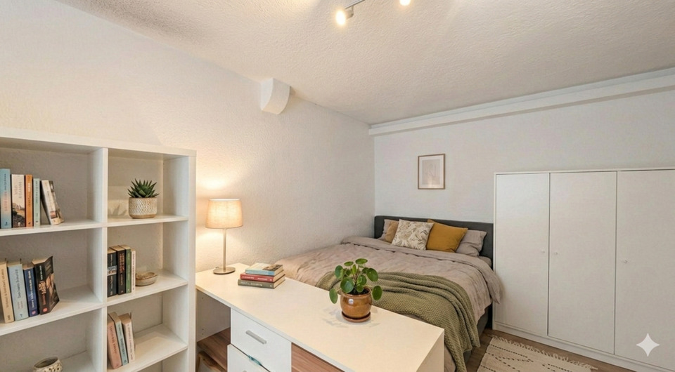 Wohnen auf Zeit Marbach am Neckar - 1 Zimmer, 20 m&sup2;, 520&euro; | Angebot:25308824