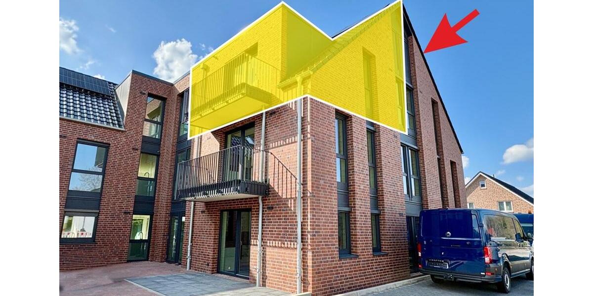 Dachgeschoßwohnung Saterland - 3 Zimmer, 61 m&sup2;, 660&euro; | Angebot:26453903