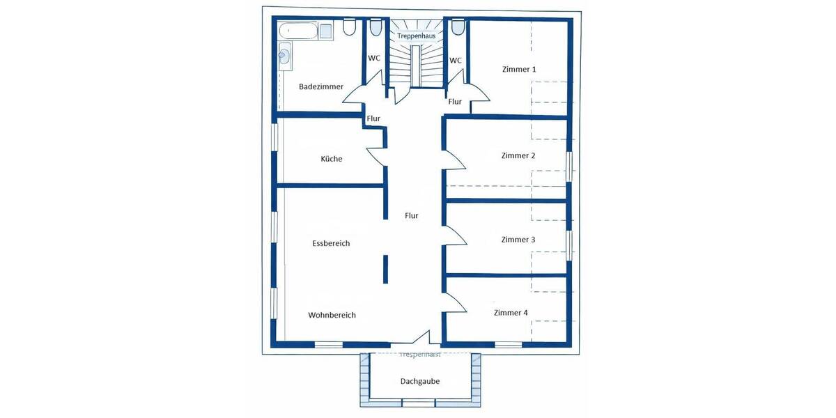 Etagenwohnung Bad Homburg vor der Höhe Bad Homburg - 5 Zimmer, 104 m&sup2;, 1.350&euro; | Angebot:26173660