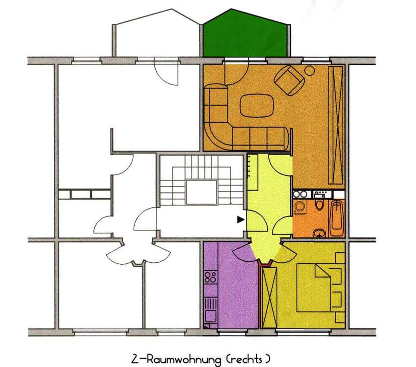 Wohnung zum Mieten in Weißwasser 319,39 € 58.07 m²