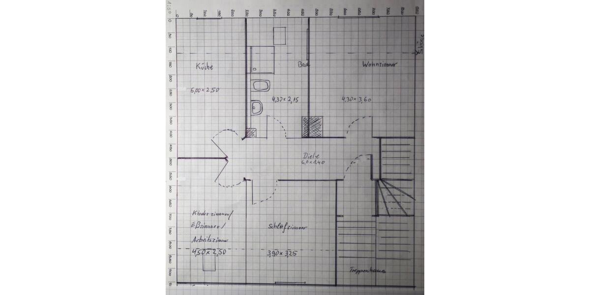 Dachgeschoßwohnung Gelsenkirchen - 3.5 Zimmer, 60 m&sup2;, 490&euro; | Angebot:25017144