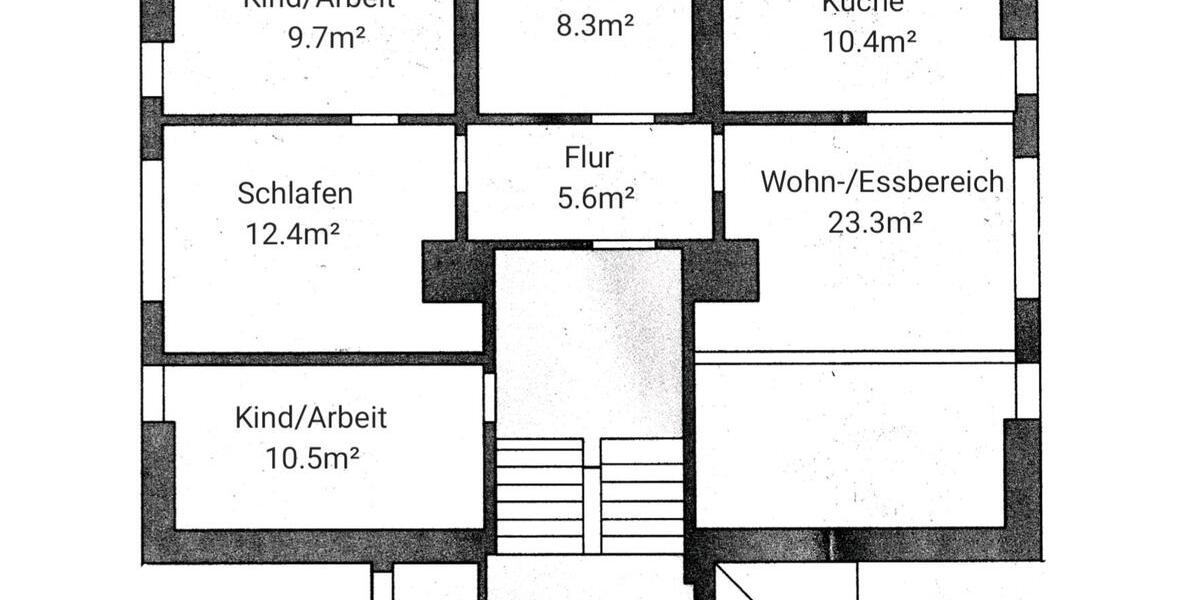 Dachgeschoßwohnung Oelsnitz (Erzgebirge) - 4 Zimmer, 72 m&sup2;, 550&euro; | Angebot:26227355