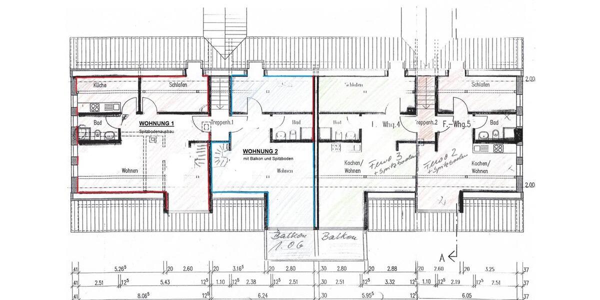Etagenwohnung Röbel/Müritz Müritz - 2 Zimmer, 72 m&sup2;, 550&euro; | Angebot:24794157
