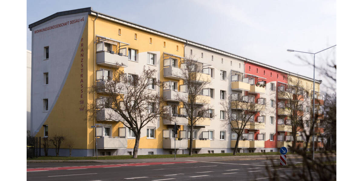 Etagenwohnung Dessau-Roßlau Innenstadt - 3 Zimmer, 58 m&sup2;, 420&euro; | Angebot:26568595