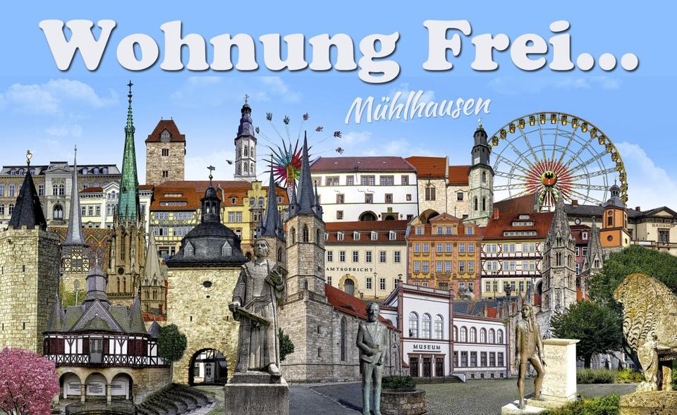 Etagenwohnung Mühlhausen (Thüringen) - 4 Zimmer, 79 m&sup2;, 555&euro; | Angebot:25361967