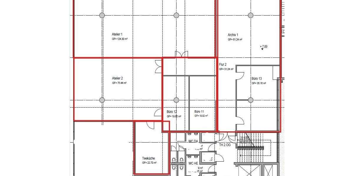 Büro in Heilbronn 3.100 € 390 m² zimmer