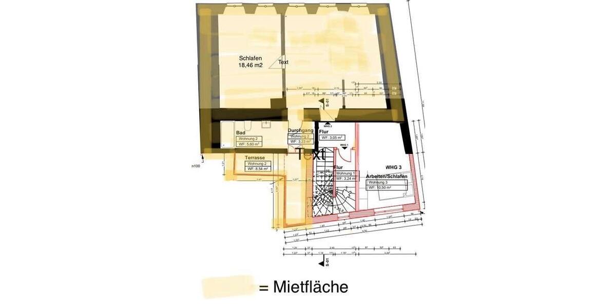 Etagenwohnung Dettelbach - 1 Zimmer, 57 m&sup2;, 920&euro; | Angebot:24869392