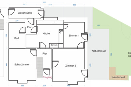 3 Zimmerwohnung Hilzingen OT sehr ruhige Wohnlage