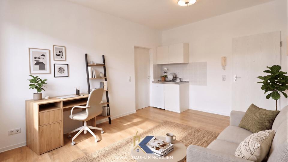 Etagenwohnung Mühlhausen (Thüringen) - 2 Zimmer, 25 m&sup2;, 220&euro; | Angebot:26379720