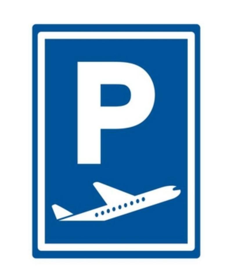 Parkplatz im Freien für Ferien Flughafen München