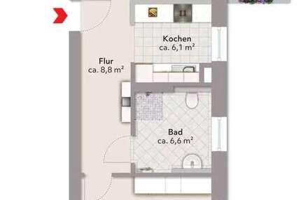 Wohnung zum Mieten in Bremen 730 € 65 m²