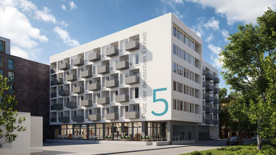 Etagenwohnung Offenbach am Main - 1 Zimmer, 42 m&sup2;, 895&euro; | Angebot:24606063