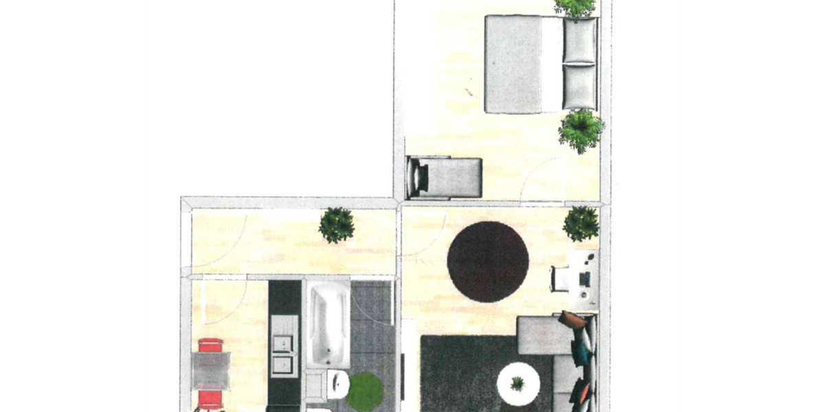 Etagenwohnung Lauchhammer - 2 Zimmer, 47 m&sup2;, 281&euro; | Angebot:20093657