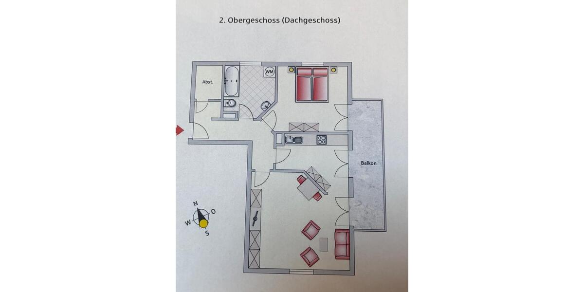 2 Zimmer DG-Wohnung 2 zimmer