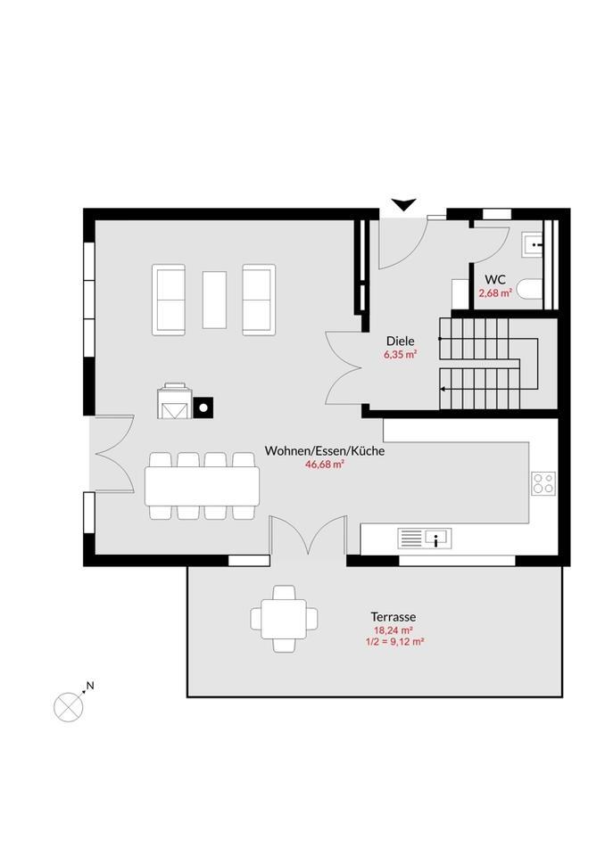 Grafrath - Spacious semi-detached house with sunny garden - temporary rental!