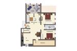 Dachgeschoßwohnung Staufenberg - 3 Zimmer, 96 m&sup2;, 950&euro; | Angebot:26395144