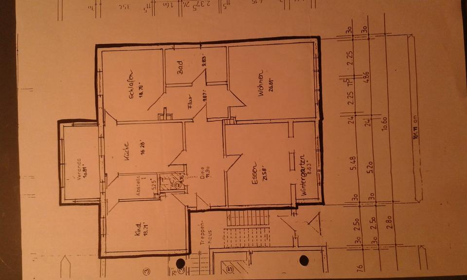 Etagenwohnung Hameln - 4 Zimmer, 160 m&sup2;, 1.040&euro; | Angebot:26621211