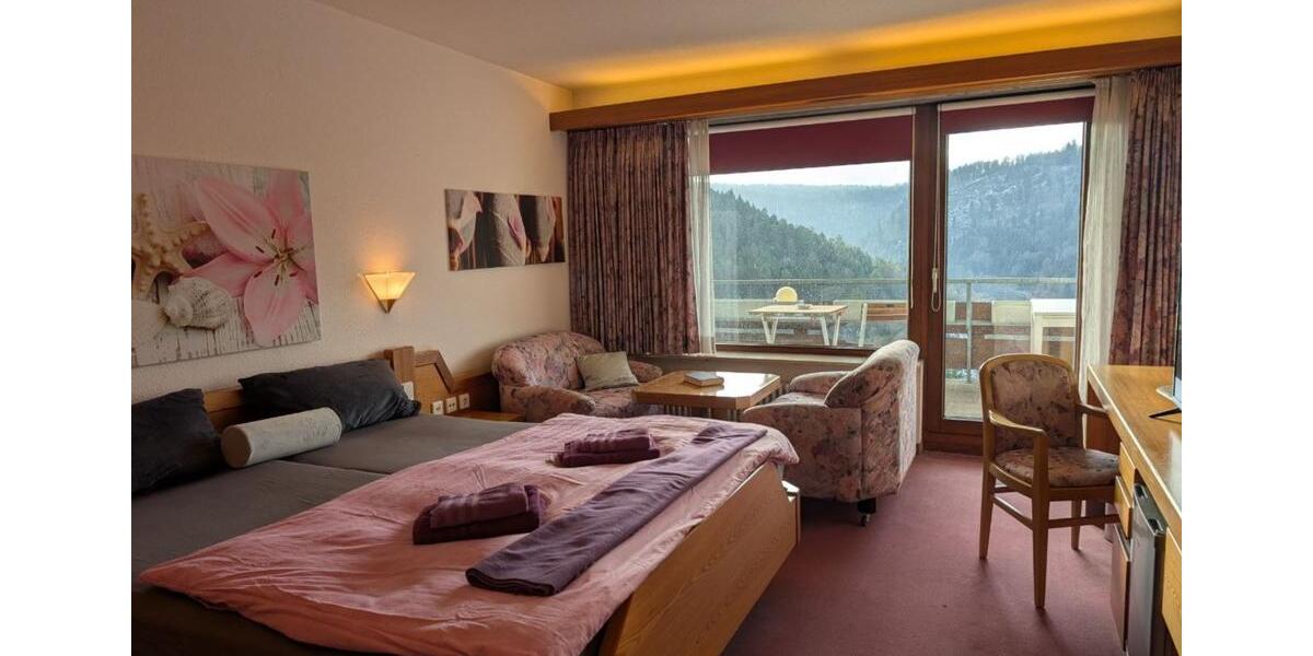 monatlich kündbar - Hotelzimmer mit Balkon 1 zimmer