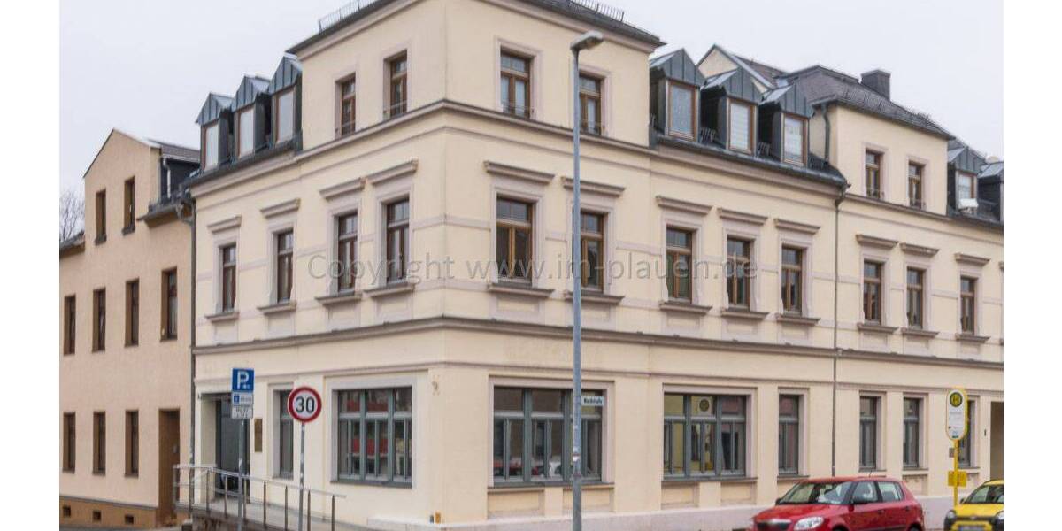 Etagenwohnung Plauen Ostvorstadt - 3 Zimmer, 77 m&sup2;, 440&euro; | Angebot:26704082
