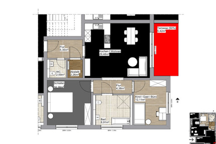 Wohnung Waltrop - 3 Zimmer, 87 m&sup2;, 1.173&euro; | Angebot:24428781