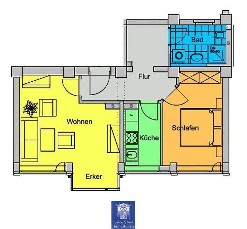 Wohnen am Großen Garten! Die perfekte Wohnung mit optimaler Raumaufteilung! 2 zimmer