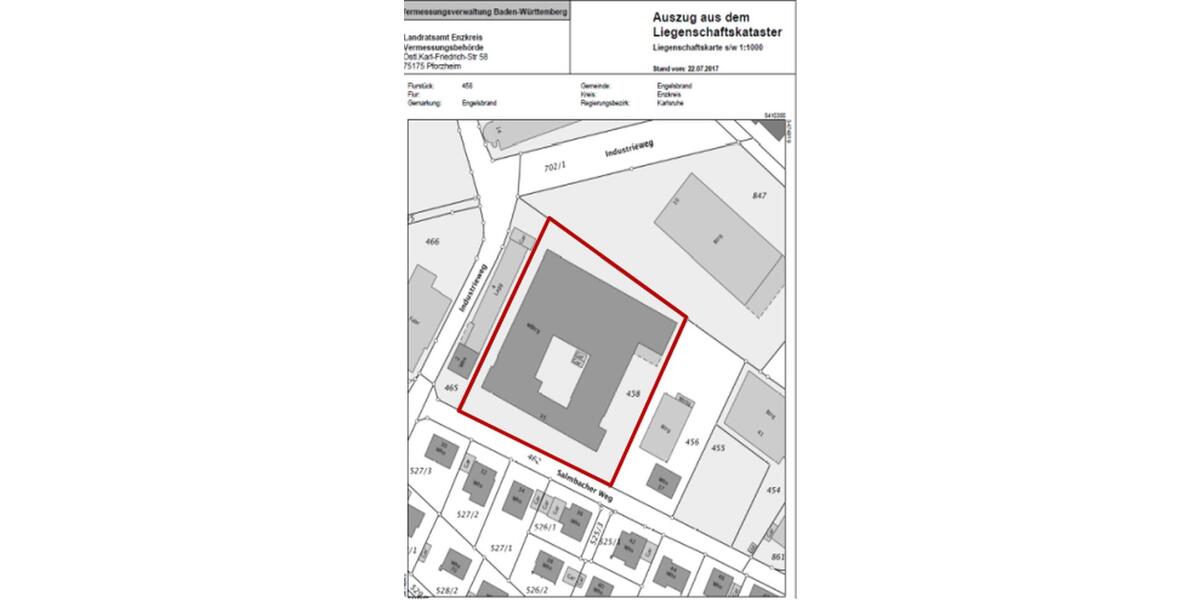 Gewerbeobjekt Unterreichenbach - 6&euro; | Angebot:24314808