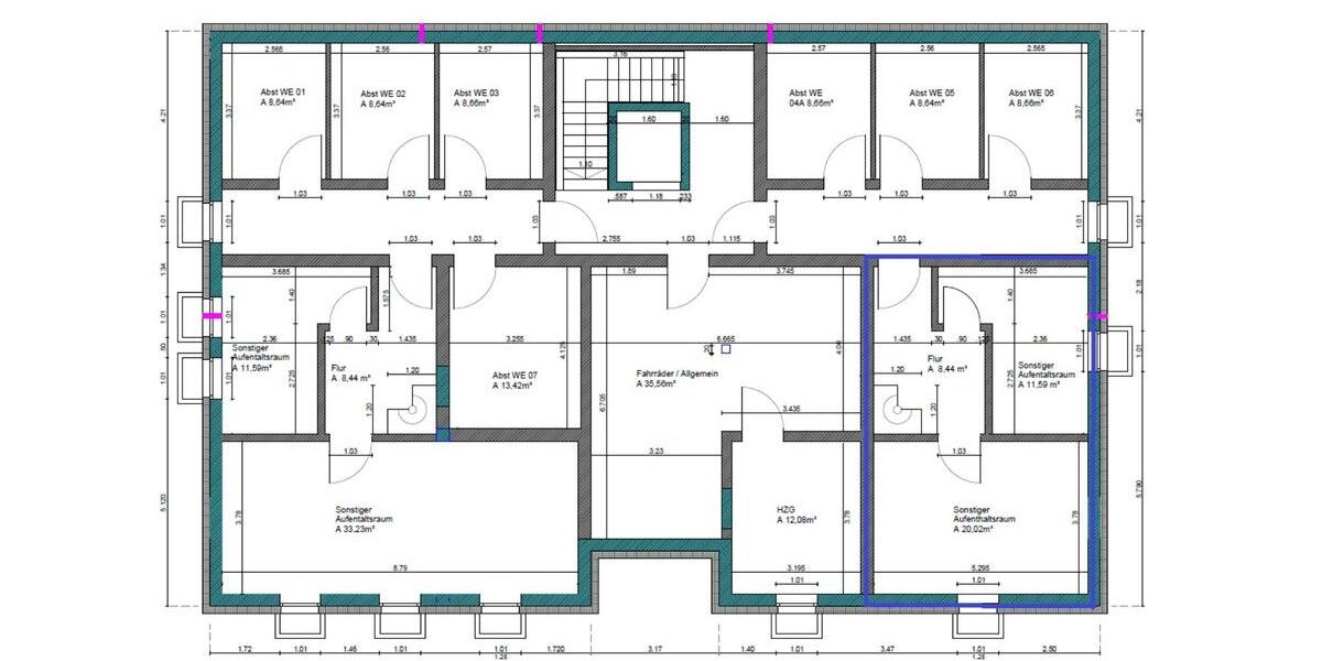 Etagenwohnung Hamburg Wandsbek - 5 Zimmer, 127 m&sup2;, 2.406&euro; | Angebot:24598366