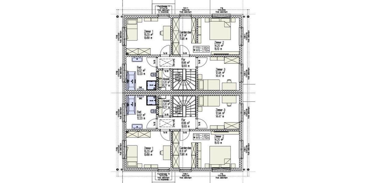 Doppelhaushälfte Eckersdorf - 5 Zimmer, 142 m&sup2;, 1.700&euro; | Angebot:26579628