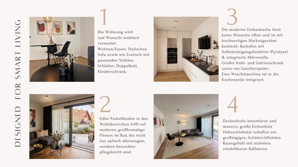 Erdgeschoßwohnung Kumhausen - 2 Zimmer, 65 m&sup2;, 1.300&euro; | Angebot:26478563