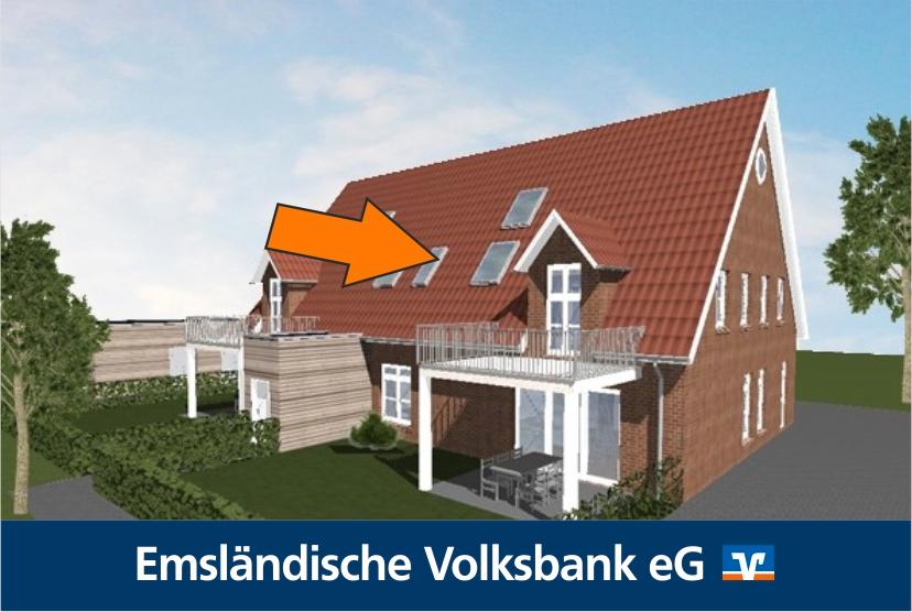 Etagenwohnung Lingen (Ems) Gauerbach - 4 Zimmer, 110 m&sup2;, 1.265&euro; | Angebot:24523328