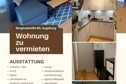Moderne 2-Zimmer-Wohnung in Uninähe - Voll möbliert zimmer