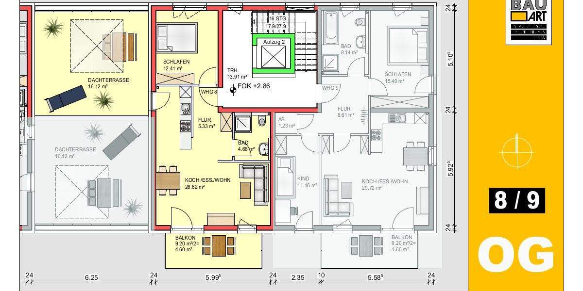 Terrassenwohnung Heideck - 2 Zimmer, 72 m&sup2;, 790&euro; | Angebot:26378523