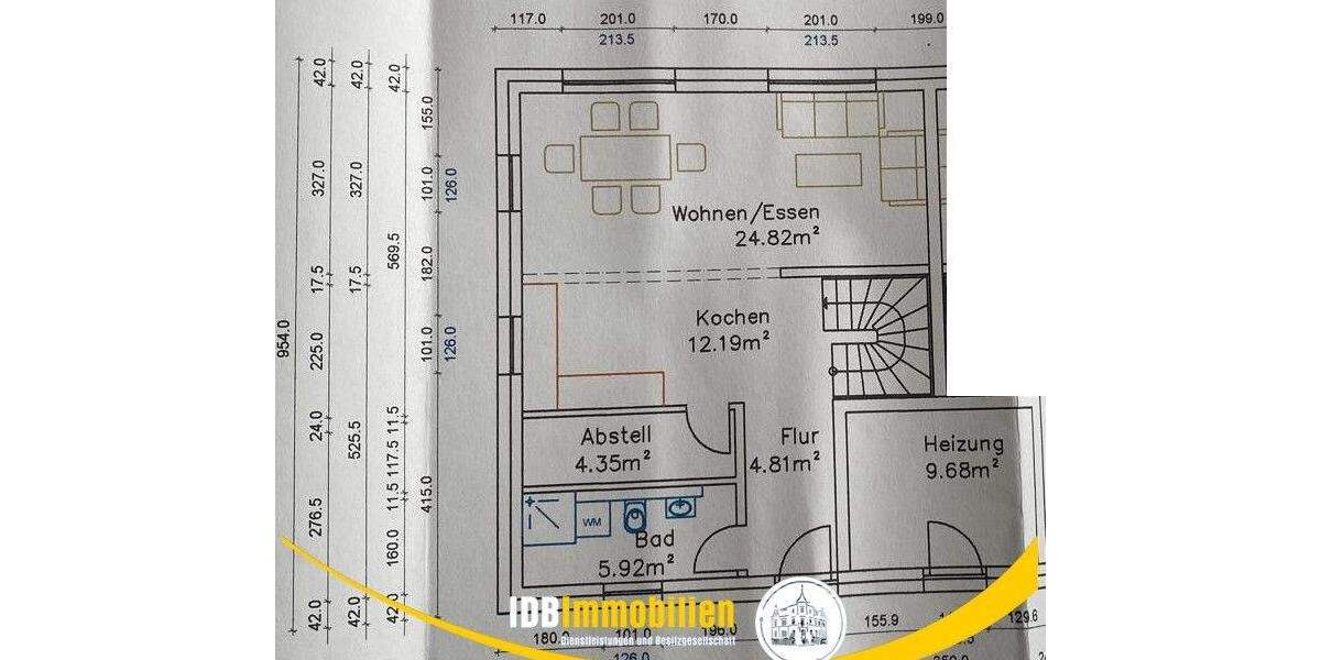 Doppelhaushälfte Reinsberg - 4 Zimmer, 114 m&sup2;, 1.100&euro; | Angebot:24425624