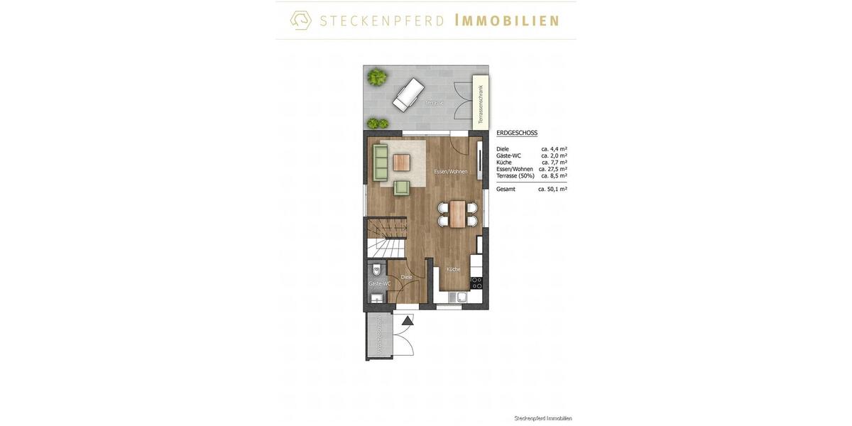 Reihenhaus Barsinghausen - 4 Zimmer, 1.680&euro; | Angebot:22583092