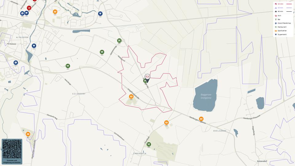 Dachgeschoßwohnung Buxtehude - 2 Zimmer, 54 m&sup2;, 460&euro; | Angebot:26039232