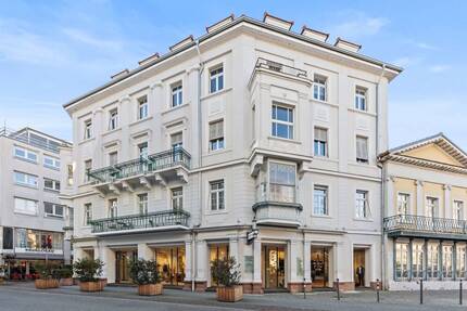 Exzellente Büro-Praxisfläche in kernsaniertem Altbau am Ludwigsplatz 5 zimmer
