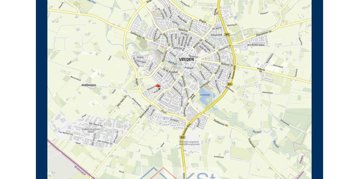 Etagenwohnung Vreden - 4 Zimmer, 100 m&sup2;, 1.290&euro; | Angebot:26051348