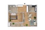 Etagenwohnung Altenstadt a. d. Iller Illereichen - 2 Zimmer, 64 m&sup2;, 660&euro; | Angebot:26779286