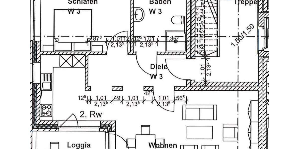 Etagenwohnung Gütersloh - 2 Zimmer, 70 m&sup2;, 770&euro; | Angebot:26482604