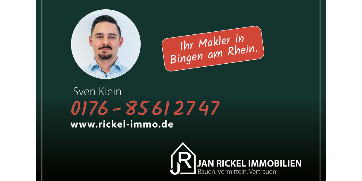 Etagenwohnung Bingen am Rhein - 2 Zimmer, 59 m&sup2;, 800&euro; | Angebot:26236443