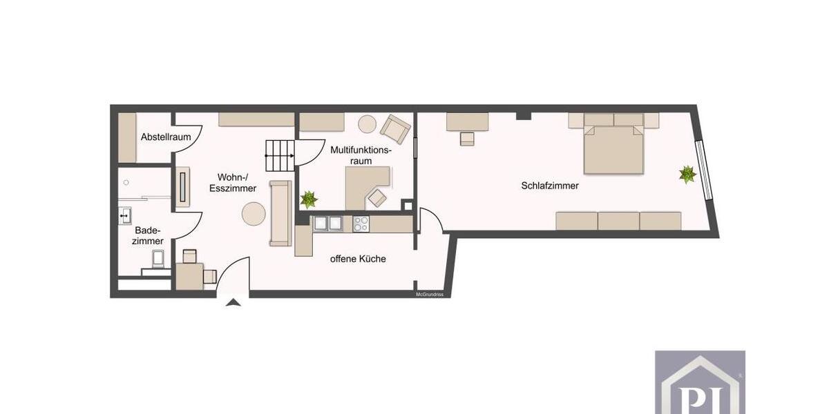 Etagenwohnung Kiel - 2.5 Zimmer, 80 m&sup2;, 1.090&euro; | Angebot:26620887