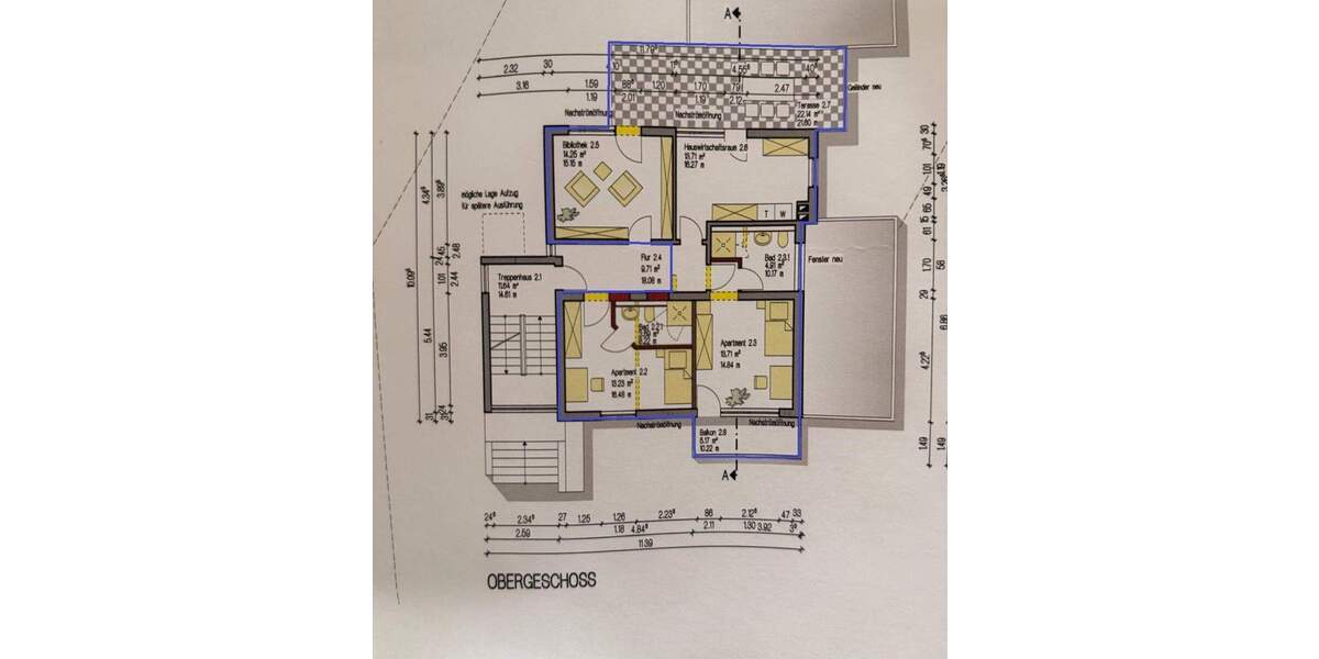 Etagenwohnung Trier Ruwer - 3 Zimmer, 80 m&sup2;, 925&euro; | Angebot:25776613